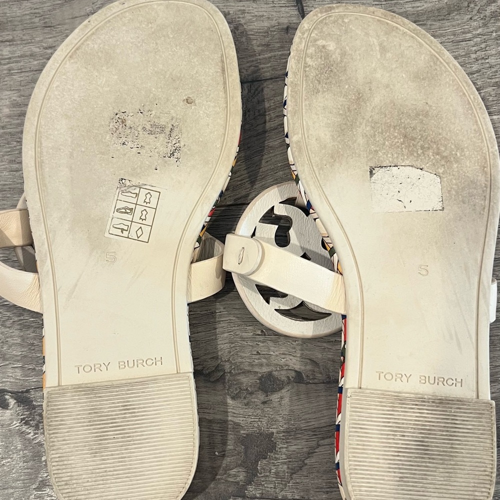 Tory Burch Colorful Sandals Size 5 - Picture 6 of 6